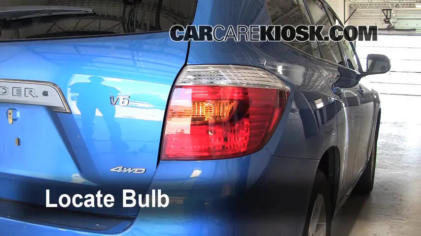 2008 Toyota Highlander Sport 3.5L V6 Lights